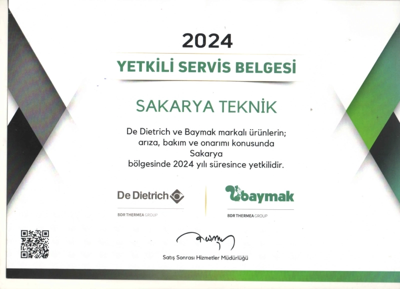 Yetkili Servis Belgesi